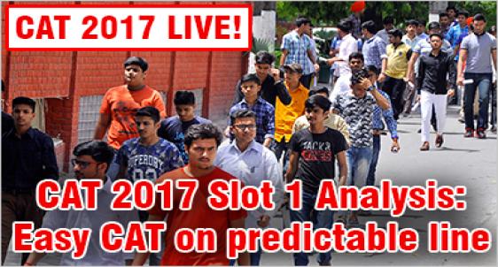CAT 2017 Slot 1 Analysis