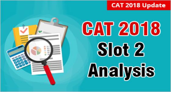 CAT 2018 Slot 2 Analysis