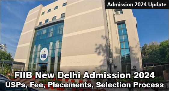 FIIB New Delhi PGDM Admissions 2024