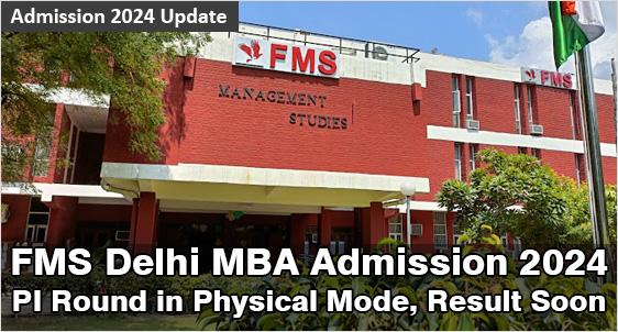 FMS Delhi Admission 2024