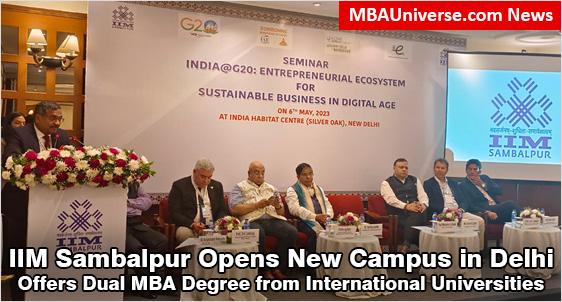 IIM Sambalpur Launches New Campus in New Delhi