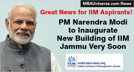 PM Modi to Inaugurate New Building of IIM Jammu