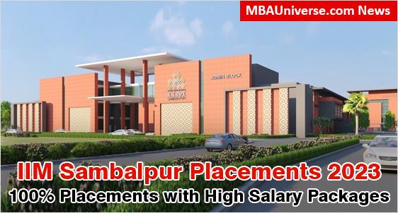 IIM Sambalpur Placement 2023