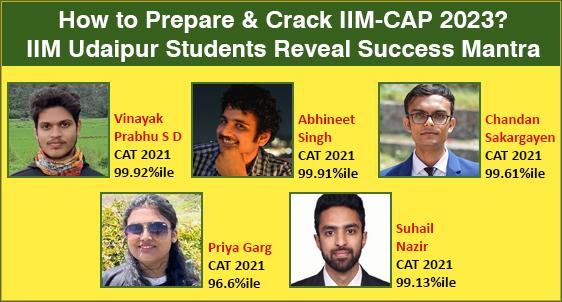 IIM Udaipur Students Share How to Prepare and Crack CAP 2023 