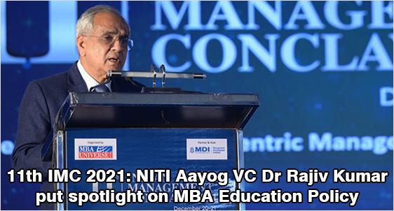 IMC 2021 Day 2: NITI Aayog Vice Chairman Dr Rajiv Kumar