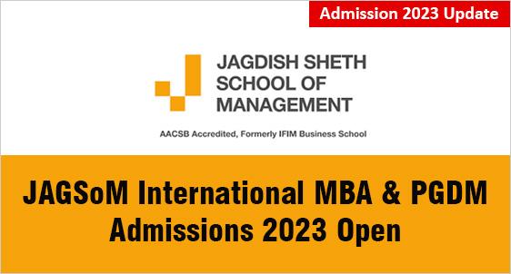 JAGSoM PGDM International MBA Programs