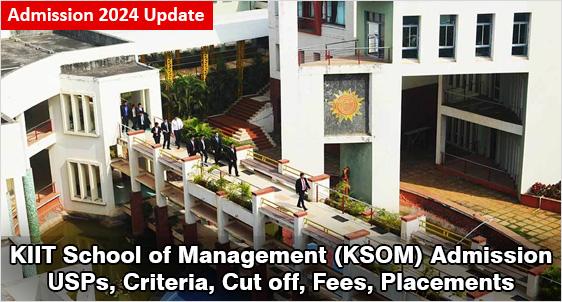 KIIT School of Management MBA Admission 2024