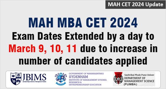 MAH MBA CET 2024 Exam on March 9 