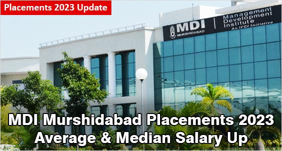 MDI Murshidabad Placement 2023