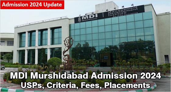 MDI Murshidabad Admission 2024