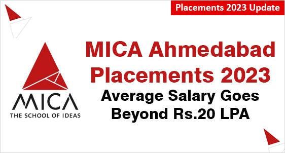 MICA Ahmedabad Final Placement 2023