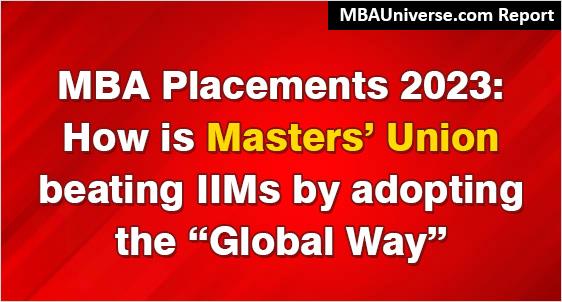 Masters’ Union Placement