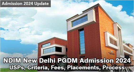NDIM Delhi PGDM Admission 2024