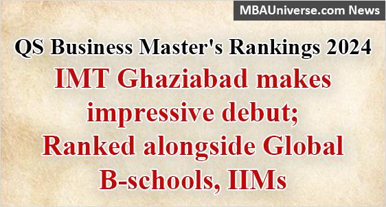 IMT Ghaziabad in QS Ranking 2024