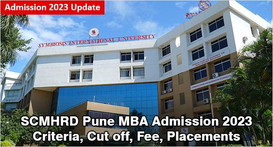 SCMHRD Pune MBA Admission 2023