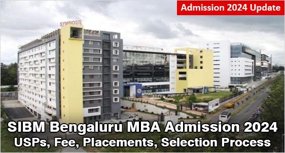 SIBM Bengaluru Admission 2024