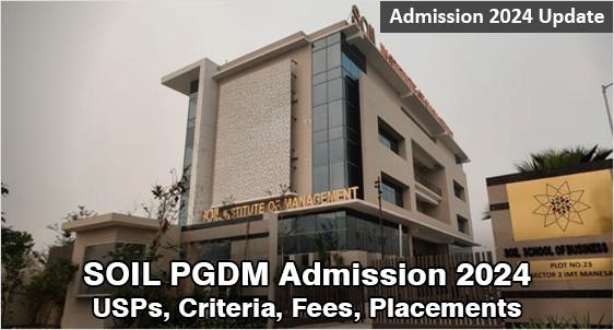 SOIL PGDM Admission 2024