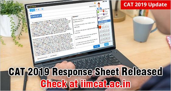 CAT 2019 Response Sheet