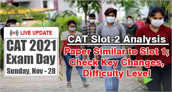 CAT 2021 Slot 2 Exam Analysis