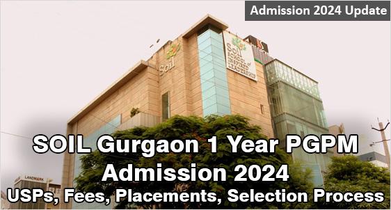 SOIL One Year MBA Admission 2024
