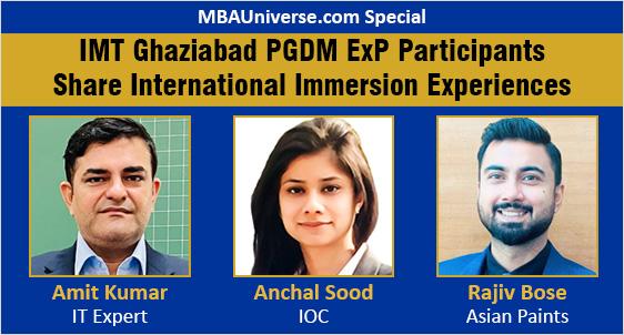 IMT Ghaziabad PGDM ExP International Immersion at BSB France