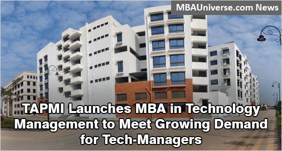 TAPMI Launches MBA in Technology Management