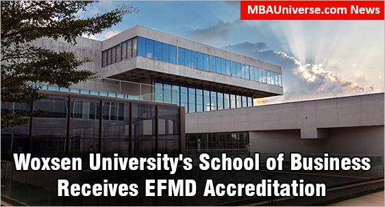 Woxsen University's School of Business receives EFMD Accreditation