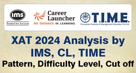 XAT 2024 Analysis by CL, TIME, IMS