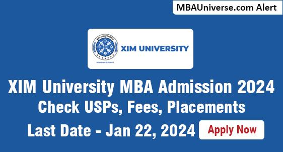 XIMB MBA Admission 2024