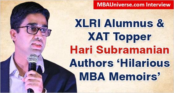 XLRI Alumnus Hari Subramanian authors ‘Hilarious MBA Memoirs
