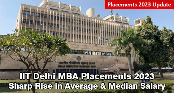 IIT Delhi MBA Placement 2023